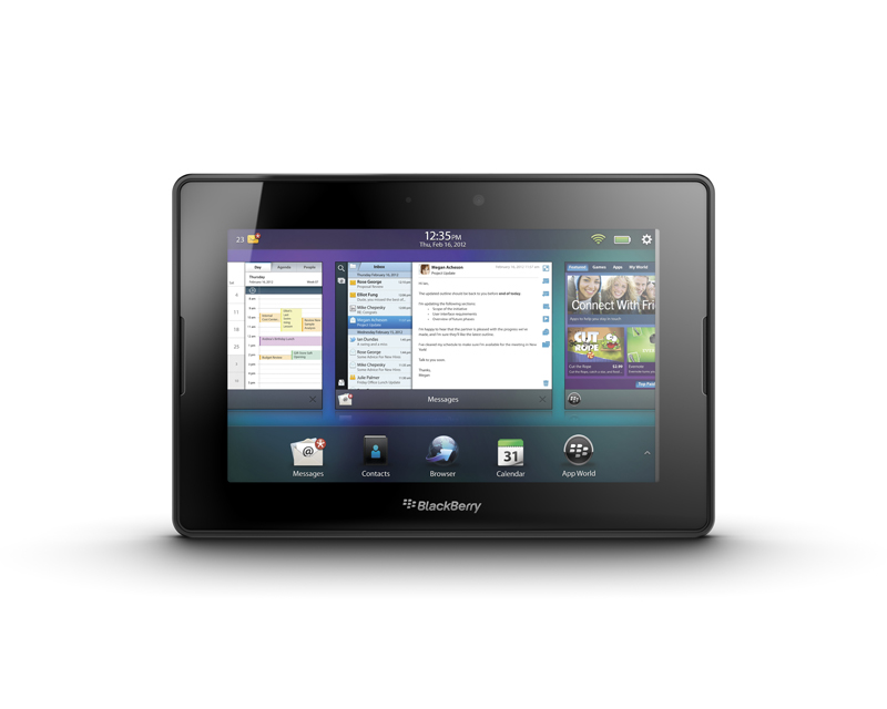 The BlackBerry PlayBook