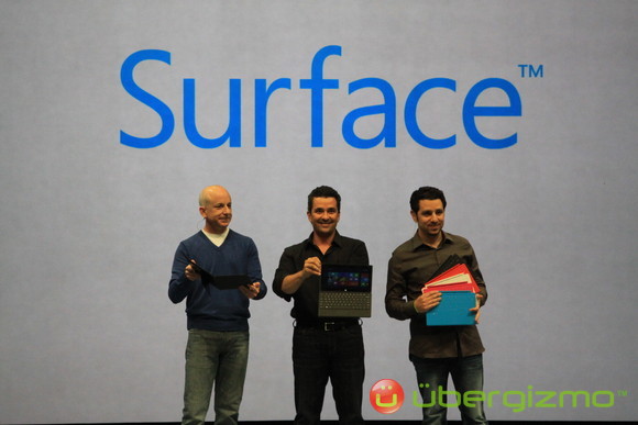 All items announced to do with Surface